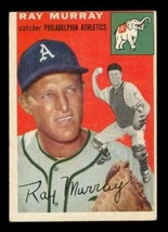 Vintage 1954 Baseball Card TOPPS #49 RAY MURRAY Philadelphia Athletics Catcher - £9.20 GBP