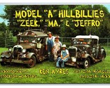 Model A Hillbillies Advertising Stockton Missouri MO UNP Chrome Postcard Z8 - $4.90