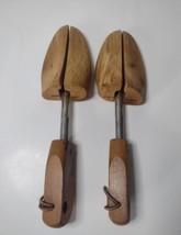 Vintage NYC Marked Red Cedar Shoe Trees Dividers Sz L Rochester Shoe Co Hanging - £14.23 GBP