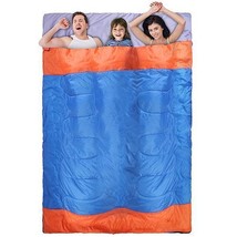 3 People Sleeping Bag for Adult Kids Lightweight Water Resistant Camping Cott... - £62.80 GBP