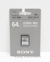 Sony SFE64/T1 64GB SF-E Series UHS-II SDXC Memory Card - $17.99