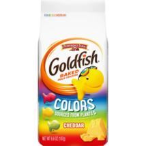 Pepperidge Farm Goldfish, Colors Cheddar Crackers, 3-Pack 6.6 oz. Bags - $30.64