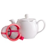 Chatsford Ceramic Teapot, White - $670.06 MXN