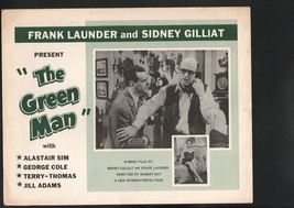 Green Man Lobby Card-George Cole with Alastair Sim. - £28.42 GBP