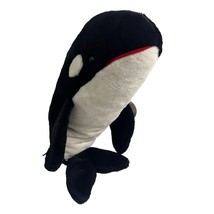 Sea World Vintage Shamu Orca Killer Whale Large Plush Stuffed Animal Toy 21&quot; New - £31.00 GBP