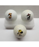 Disney Mickey &amp; Minnie Mouse Logo Golf Ball Lot Acushnet &amp; Medalist - £15.81 GBP