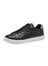 Tamaris Platform Trainers in Black/Gold  UK 6.5  EUR 40     (F358) - £43.38 GBP