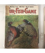 Fur-Fish-Game June 1974 Illustrated Wild Food Mad River Trout - $162.25 MXN