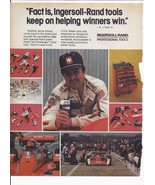1981 Ingersoll-rand Print Ad Professional Power Tools Indy car 8.5&quot; x 11&quot; - €17,33 EUR