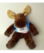 Moosehead Lake Maine ME Moose plush toy souvenir - £9.84 GBP