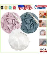 Luxurious Loofah Sponge Set of 3 - Enhance Your Bath Experience Effortle... - $297.56 MXN