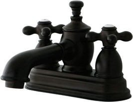 Kingston Brass Ks7005Ax English Country 4&quot; Centerset Bathroom, Oil Rubbed Bronze - £98.28 GBP