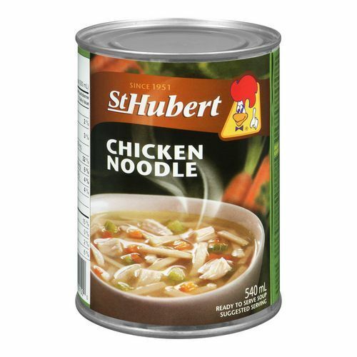 6 x St-Hubert Chicken Noodle Soup 540 mL /18.3 oz each can- Canada-Free Shipping - $37.74