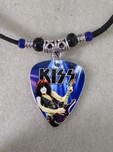 Handmade KISS Paul Stanley aluminum Guitar Pick Necklace - $12.36