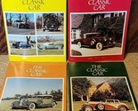 1972 The Classic Car Magazine 4 Issues Full Year Lot Car Club America An... - $9.49