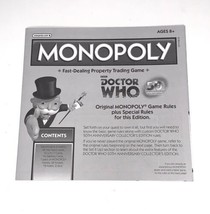 Monopoly Doctor Who 50th Anniversary 2012 Manual Only - $11.75