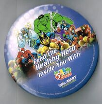 X Men Wal Mart Pin back Button Pinback - $14.80