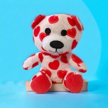 McDonalds Build A Bear Dimples Friendship Bear 3&quot; Plush Stuffed Animal Pink 2012 - £5.40 GBP