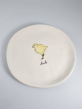 Magenta 6” Plate Chick Design EASTER spring Baby Bird Appetizer  Early RAE DUNN - £15.72 GBP
