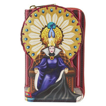 Snow White 1937 Evil Queen Throne Zip Around Wallet - $56.98