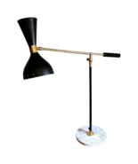 Stilnovo Style Diabolo Model Brass Table Lamp Decorative Corner Lamp Stu... - £241.48 GBP