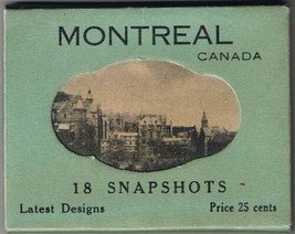 Snap Shot Photo Views Montreal Quebec Canada 18 Photos - $14.84