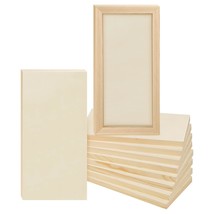 8 Pack Wood Panels 6 X 12 Inch Wooden Canvas Board Unfinished Wooden Panel Board - £38.54 GBP