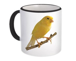 Canary : Gift Mug Bird Exotic Animal Nature Fauna Ecology Aviary - £12.57 GBP