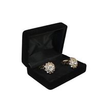 Men J.Valintin Cufflinks With Bold Stones Plated Gold Vito Rofolo V45-2 image 2