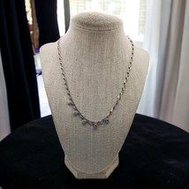 Monet Silvertone Necklace - $20.00