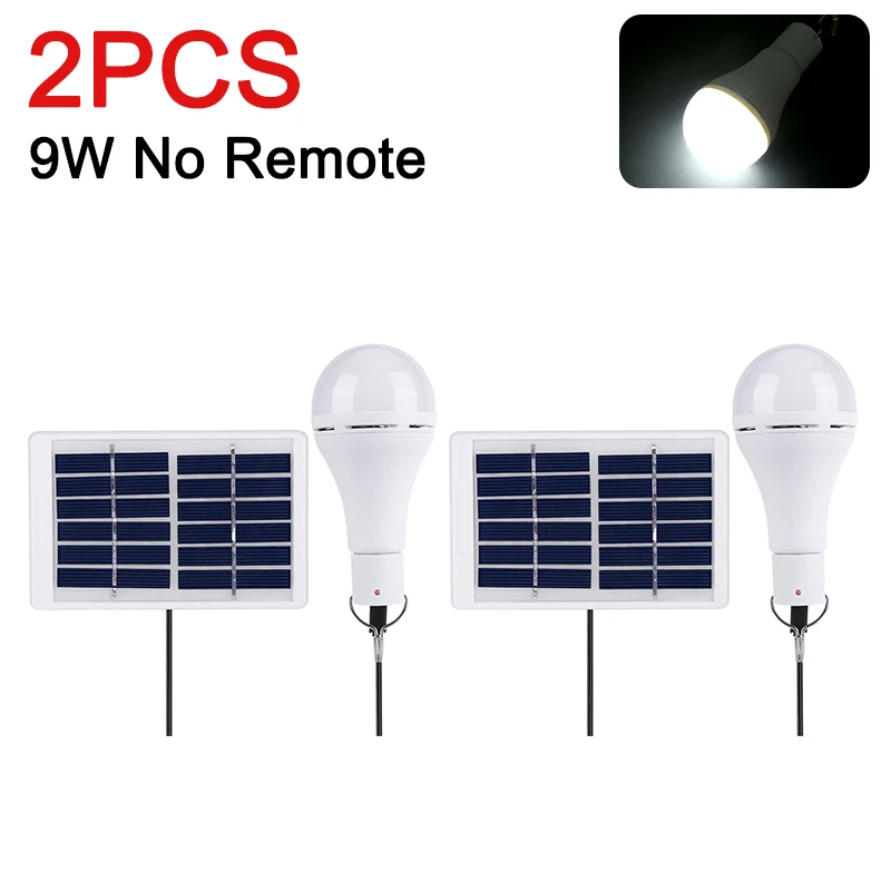 1-5PCS 5 Mode 20 COB LED Solar Light  Bulb Portable Hanging Lamp USB Rechargeabl - £42.68 GBP