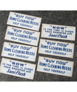 vintage service station advertisement cards RADIATOR cleaning SANI-FLUSH... - $68.99