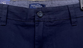 Nautica Flex Classic Straight Clipper Pants  40x32 Cotton Chino True Nav... - $31.68