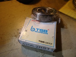 TSB 6206-2RST METAL SHIELDED BALL BEARING - $14.84
