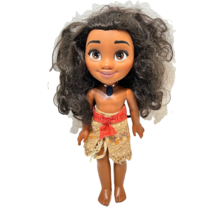 Disney Princess Jakks Pacific Moana Singing Talking 14&quot; Doll Works Great - £9.22 GBP