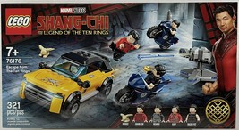 LEGO Marvel Shang-Chi And The Legend Of The Ten Rings #76176 NEW 7+ 321pcs - £42.58 GBP