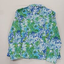 Apple Seed's RN#76915 Women's 10P Multicolor Floral Button Front Denim Jacket image 2