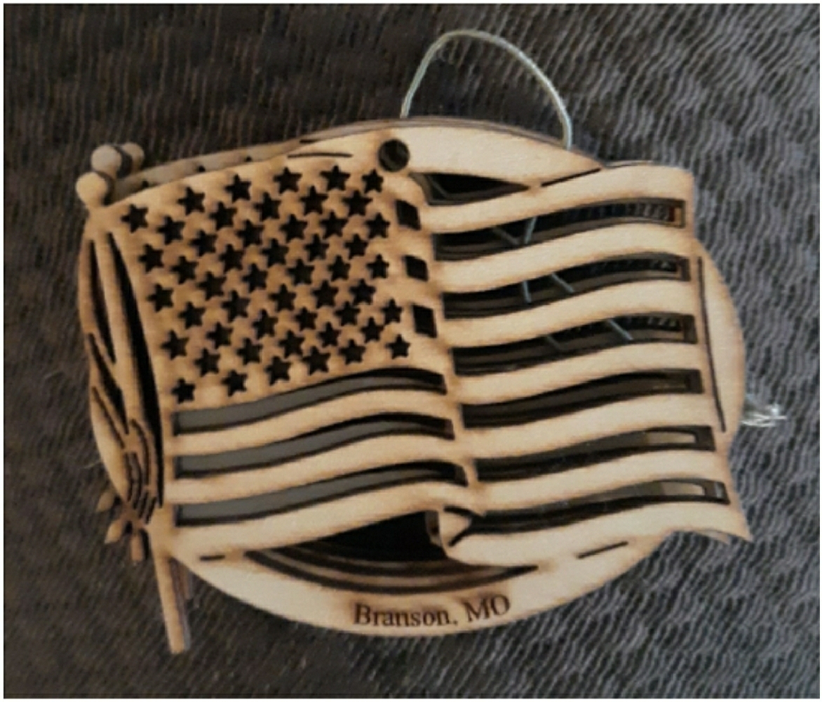 Collectable Wooden Laser Carvings - $1.00