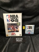 NBA Live 95 Sega Genesis Item and Box Video Game - $7.59