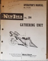 New Idea Number 304 Gathering Unit Cornpicker Manual - $26.18