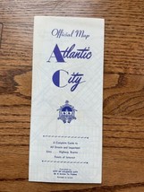 1967 Official Atlantic City New Jersey Travel Road Map - £7.42 GBP