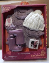 Our Generation Wonderfully Warm Fashion Outfit &amp; Treat Box for 18" Dolls... - $19.99