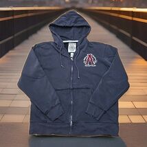 Aeropostale Vtg Y2K Full Zip Logo Hoodie Sweatshirt Mens Sz Large Preppy... - $33.66