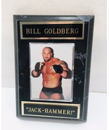 Bill Goldberg Wrestling Plaque Ready to Wall Hang Jack-Hammer WCW 1990&#39;s... - $23.74