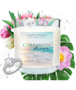 Caribbean Dream Double Wick Jewelry Ring Candle  - $38.22 CAD