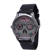 nameless Dual Time Watch (Skull) Gray Watches for Men Watches for Women - £39.11 GBP