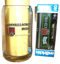 Dinkelacker Hofbrau Warsteiner Schweriner Engelhardt Beer Glas &amp; Model T... - £32.03 GBP