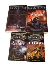 Lot Of (4) Halo Paperback First Strike The Flood The Thursday War Cole Protocol - £19.31 GBP