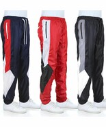 LR Men&#39;s Retro Urban Lightweight Athletic Casual Striped Gym Track Sweat... - $29.11 CAD