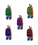 Pixelate Geometry Nylon Backpack Bag - $61.12 CAD